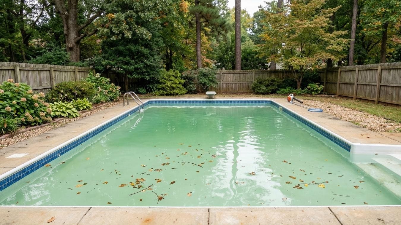 Pool Restoration — Completed Project - Before