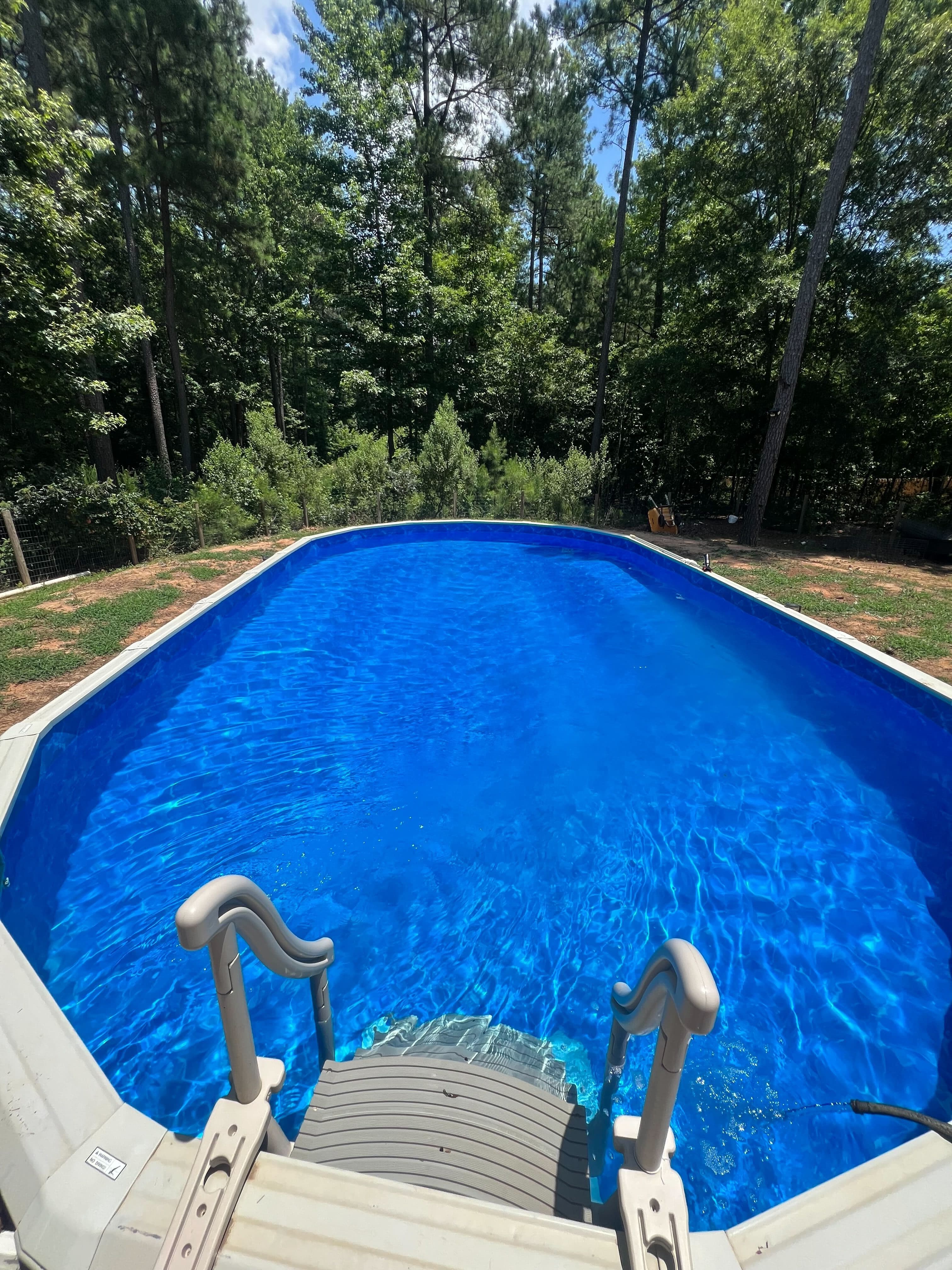 Pool cleaned by Proper Pool Care